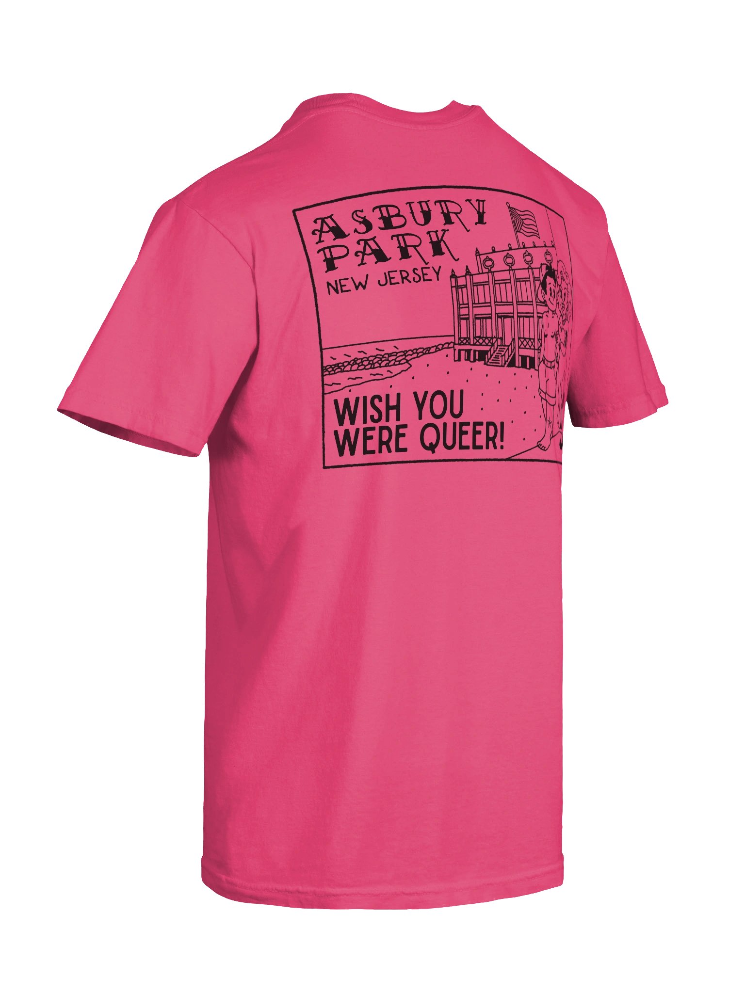 WISH YOU WERE QUEER SHIRT product image (8)