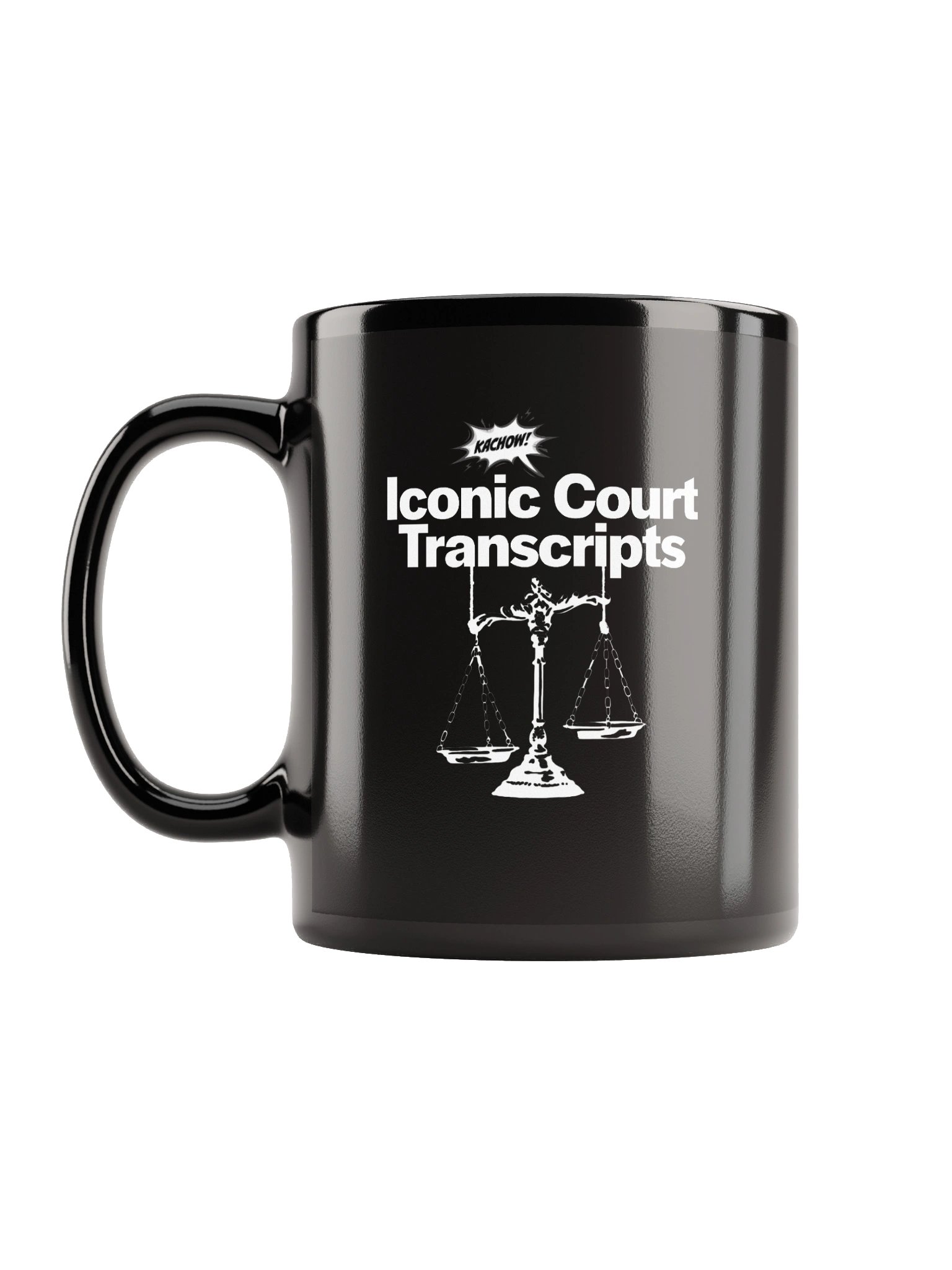 Kachow Black Glossy Mug product image (6)