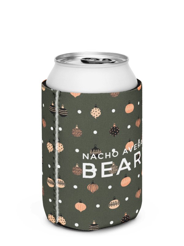 Coozie Can Cooler (Design: Nacho Average Beard) product image (3)