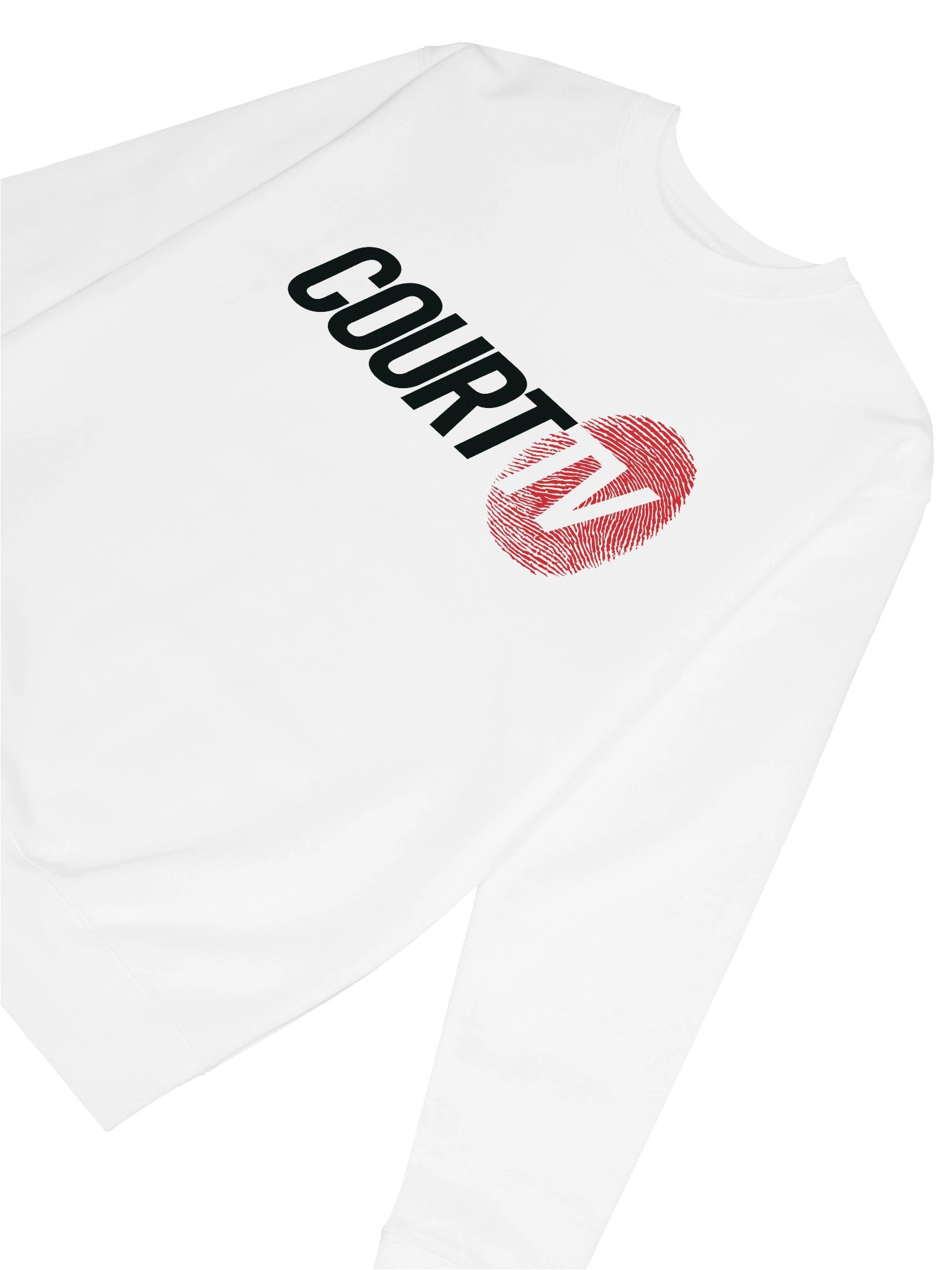 Court TV Sweatshirt - White product image (2)