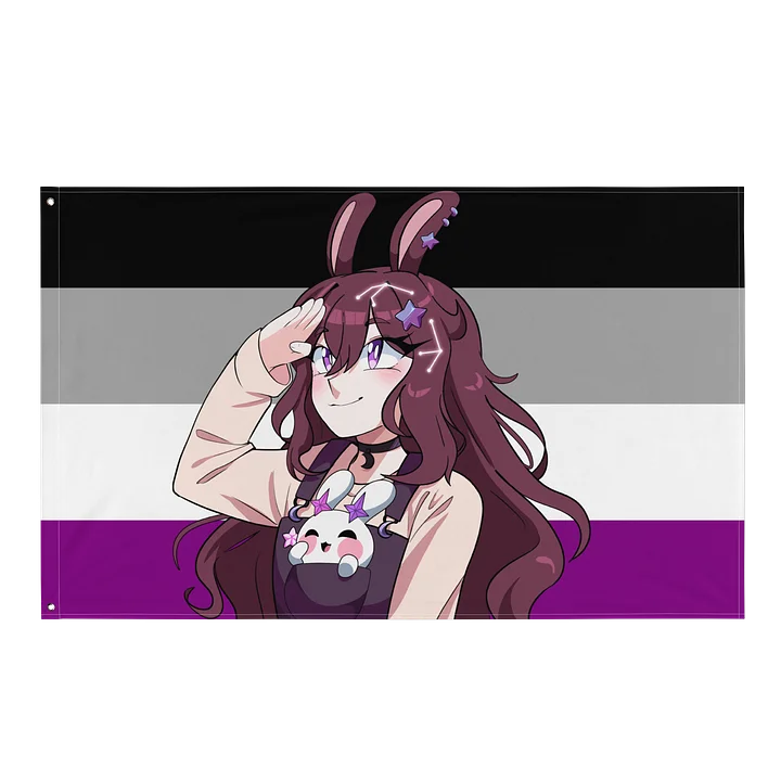 Asexual Pride Flag - featuring Yuwuna! product image (1)
