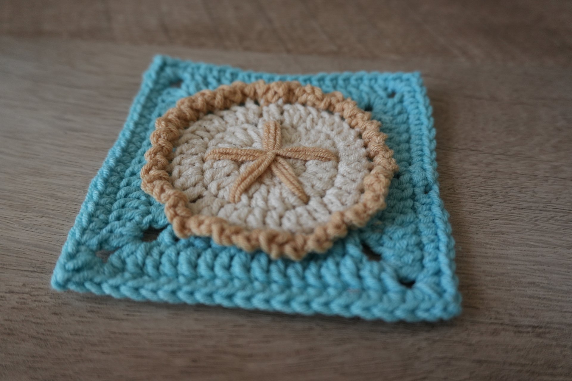 Sand Dollar Granny Square Pattern product image (3)