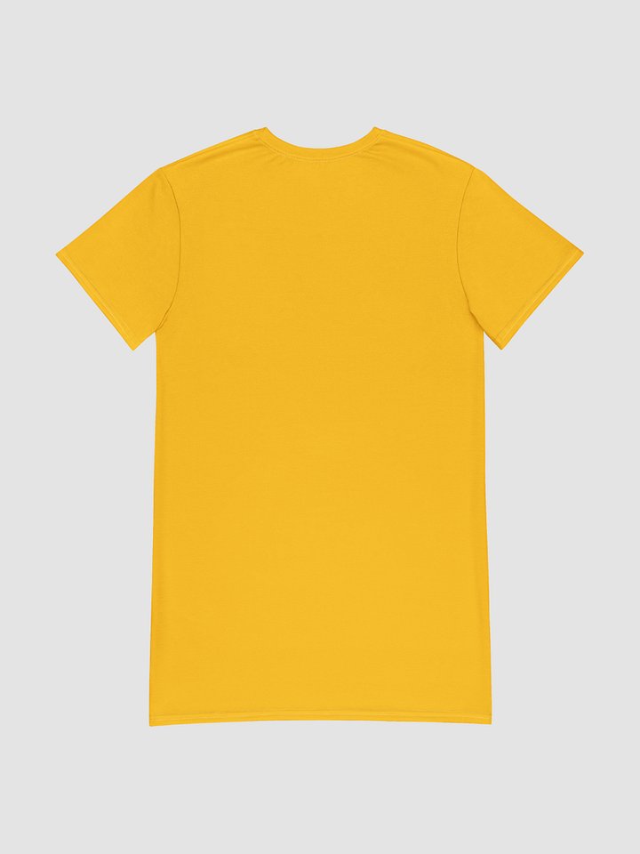 Hyper Bass Long T-Shirt Dress [Yellow] product image (2)