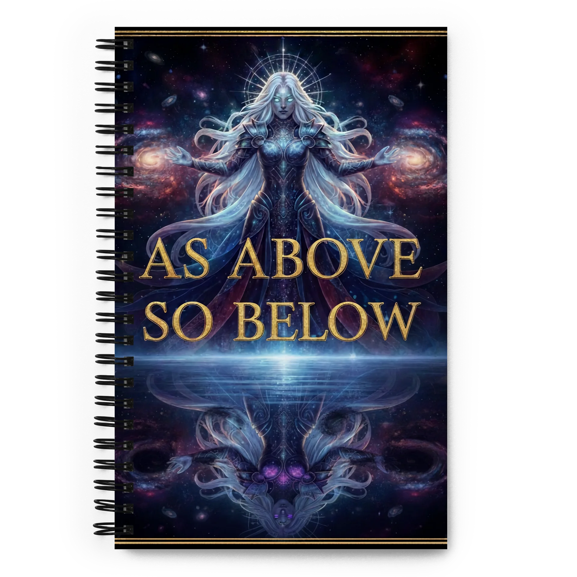 Divine Reflections Spiral Notebook product image (1)