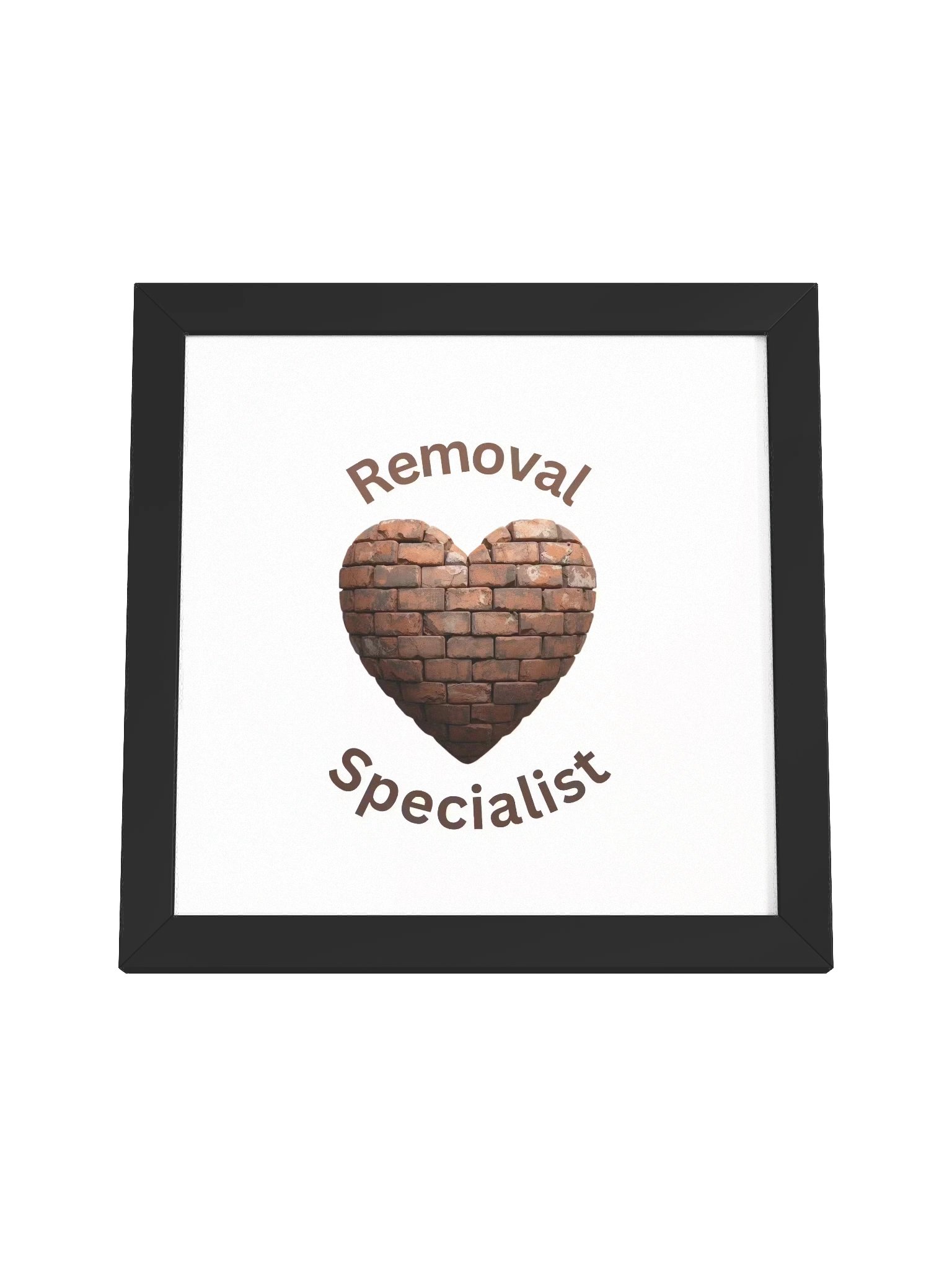 Heart Wall Removal Specialist Wall Poster Art for Home or Office product image (4)