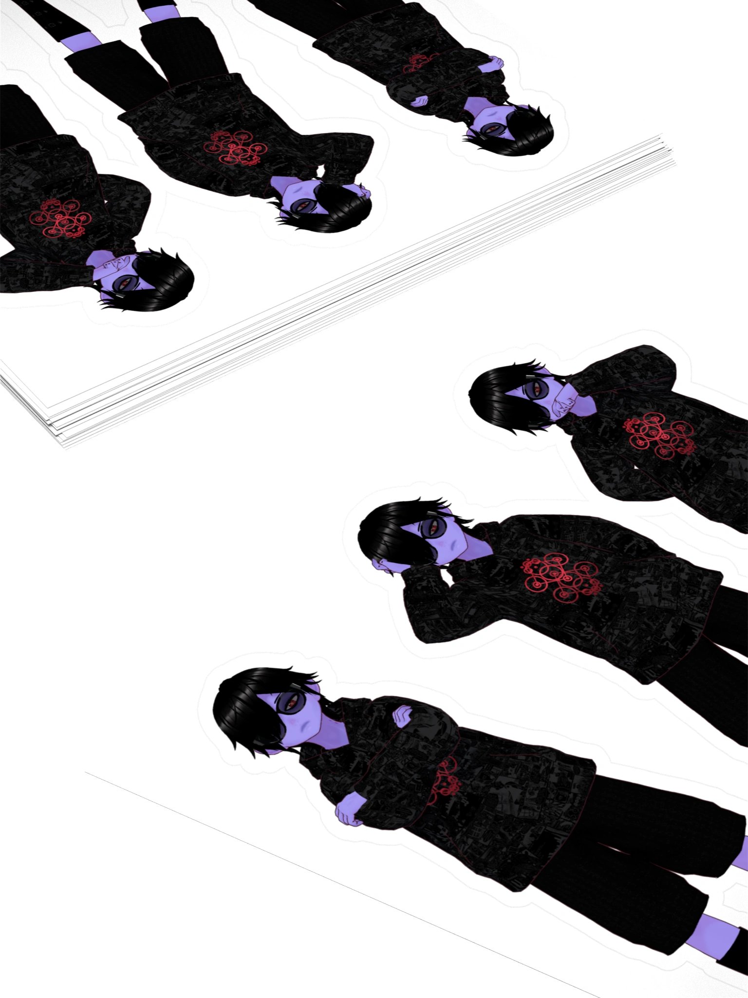 Steve the Vampire Sticker Sheet #1 product image (4)