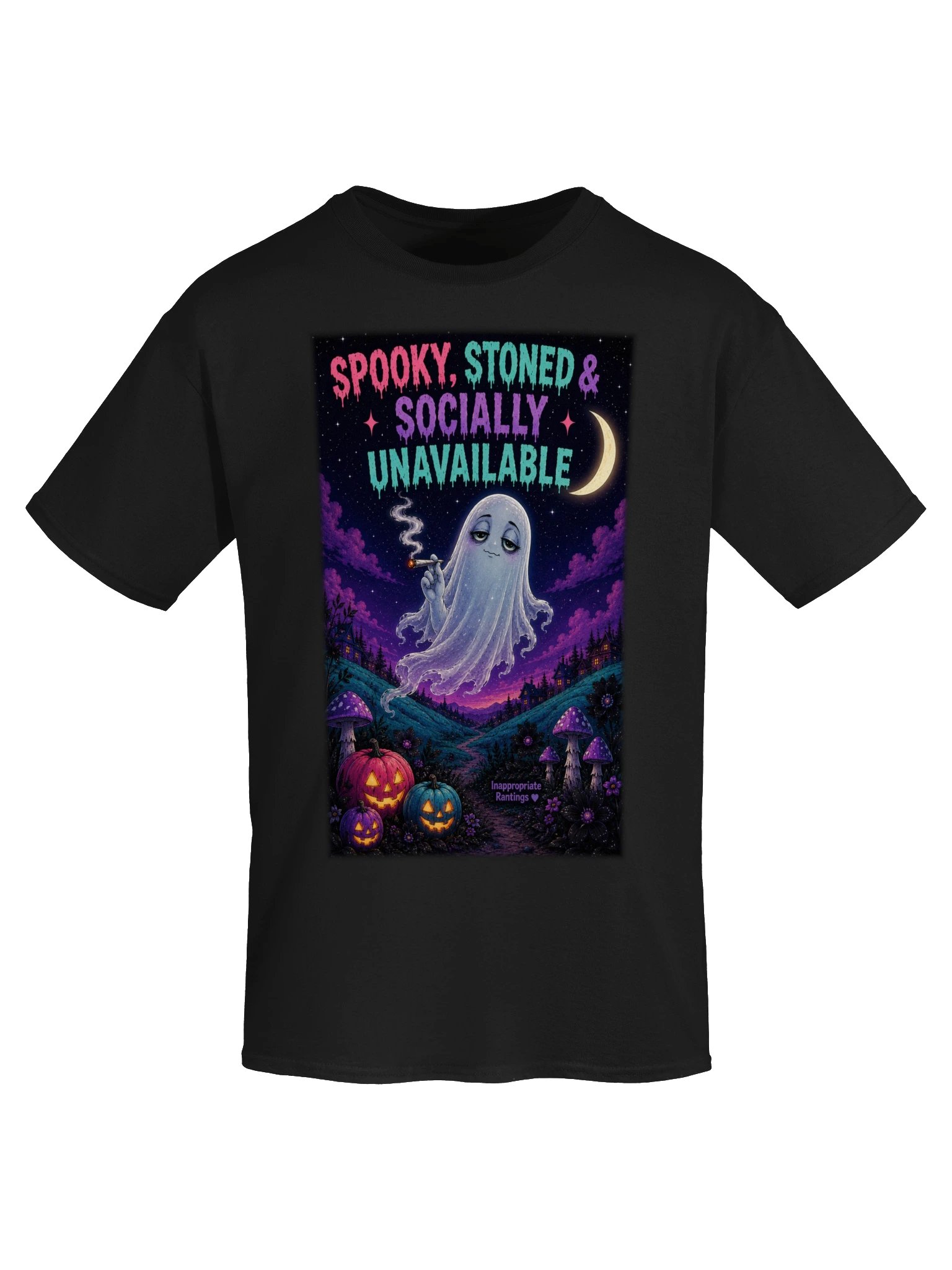 Spooky, Stoned & Socially Unavailable Tee product image (21)