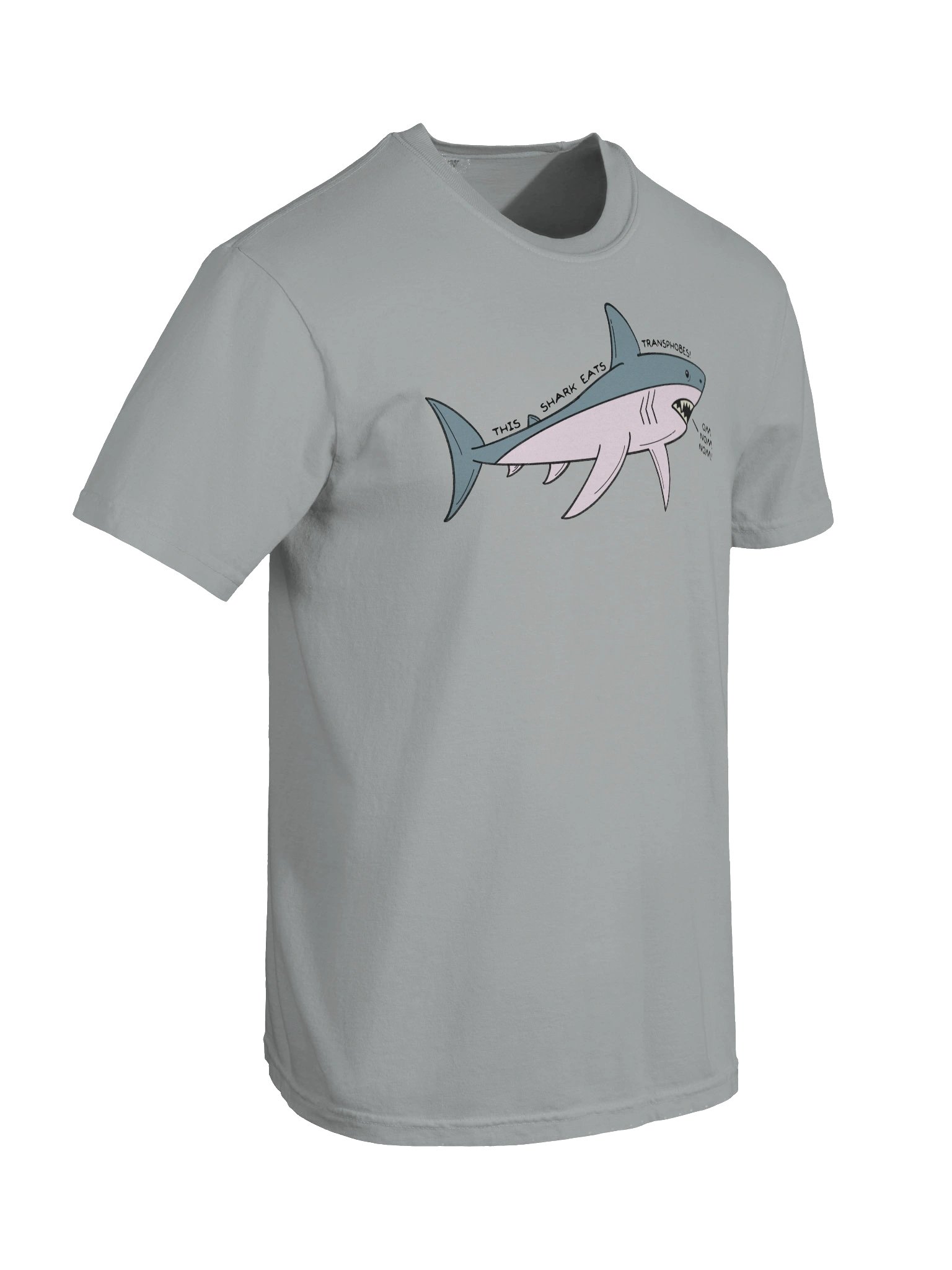 THIS SHARK EATS TRANSPHOBES SHIRT product image (63)