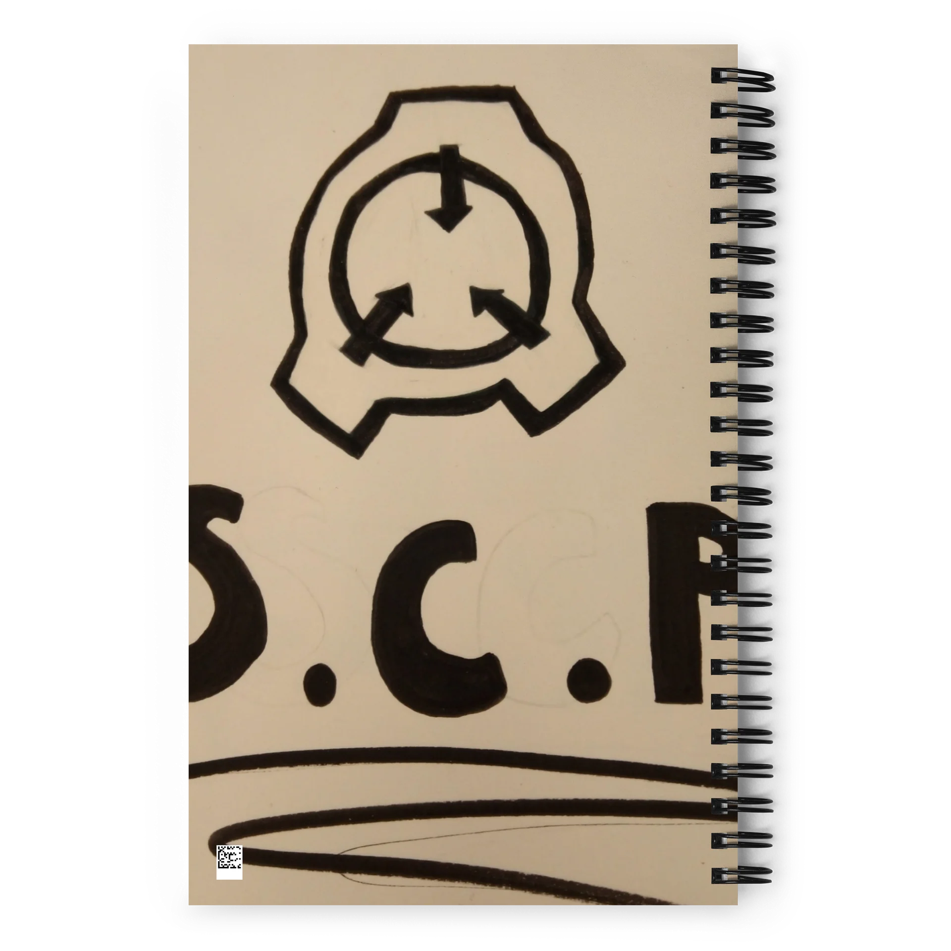 SCP Spiral Notebook product image (2)