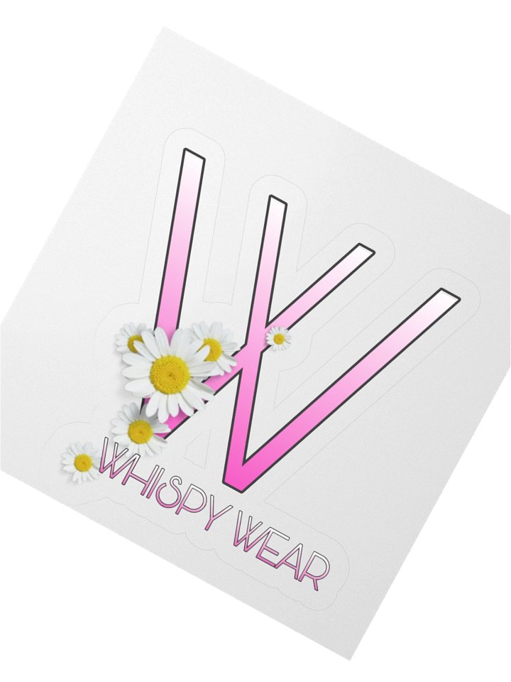 Whispy Wear Logo Sticker product image (4)