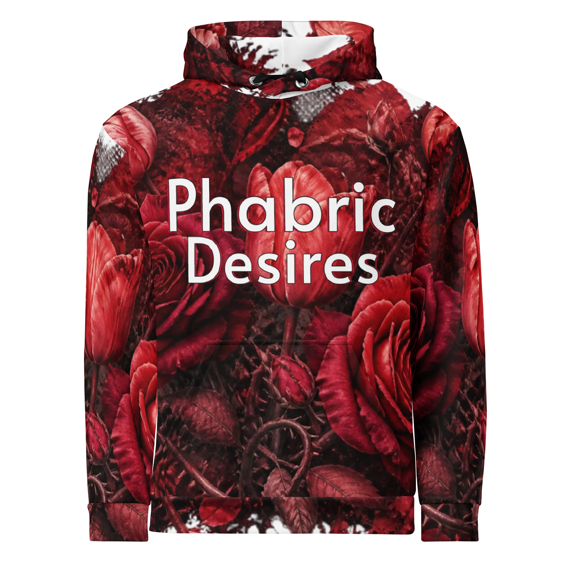 Red Rose & Tulip Hoodie product image (1)