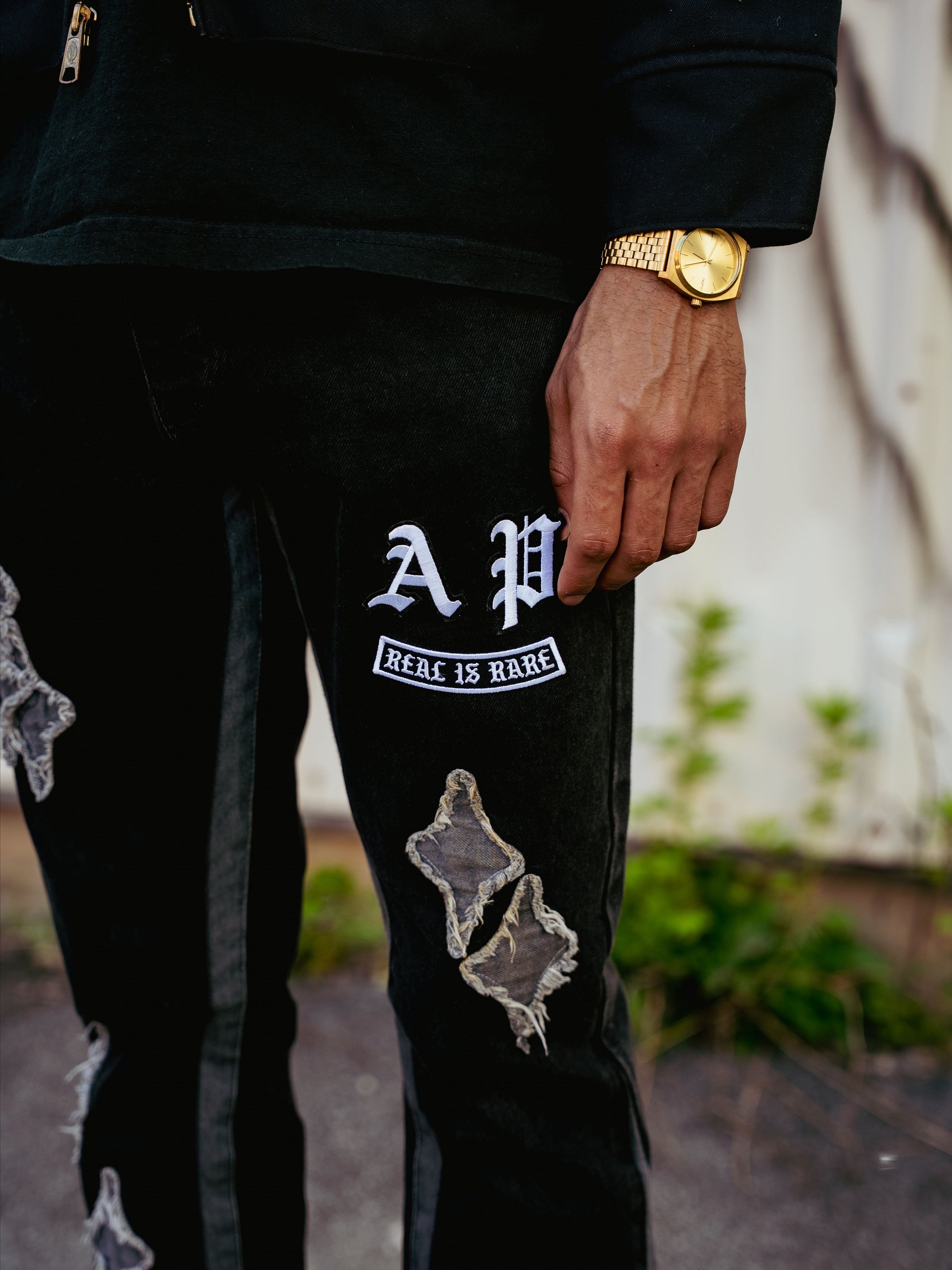 1 of 1 The after party Dickies jacket & split flare custom jeans product image (3)