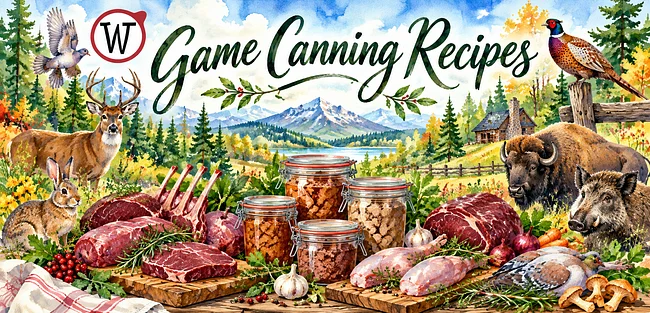 Game Canning Recipes