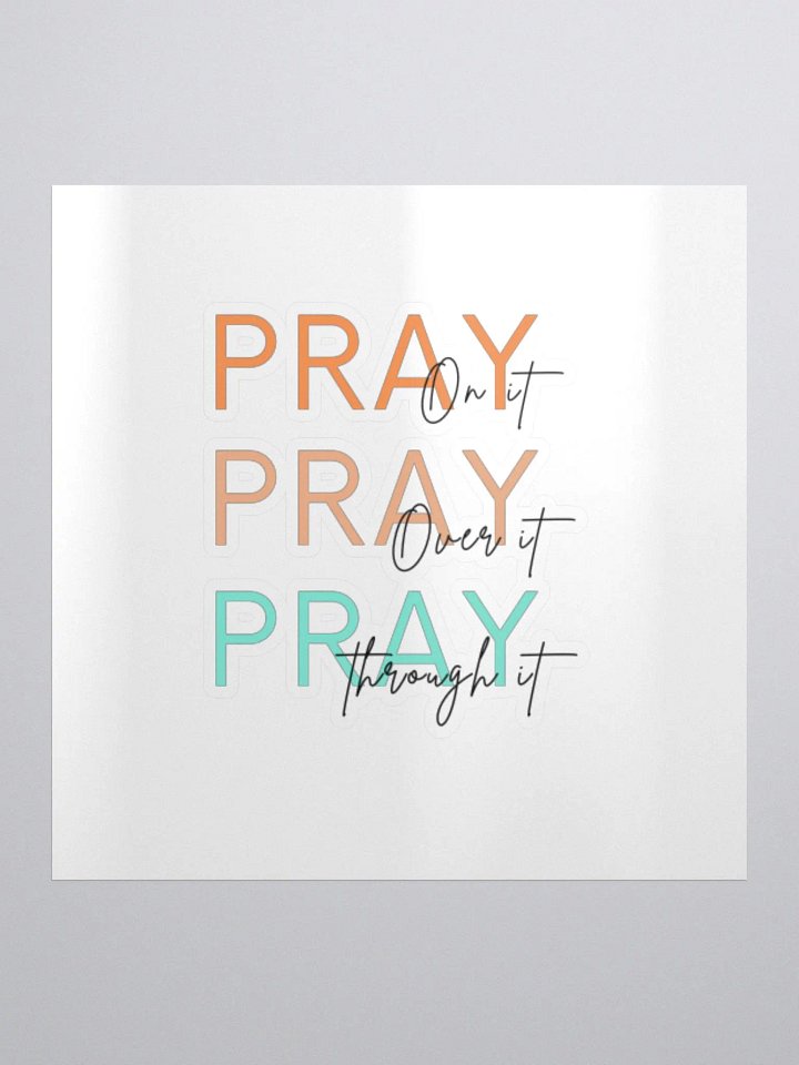 Pray Sticker product image (1)