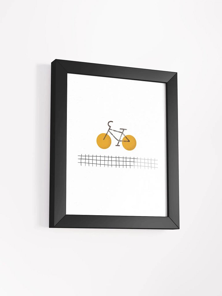 Whimsical Bicycle Dreams Framed Poster product image (39)
