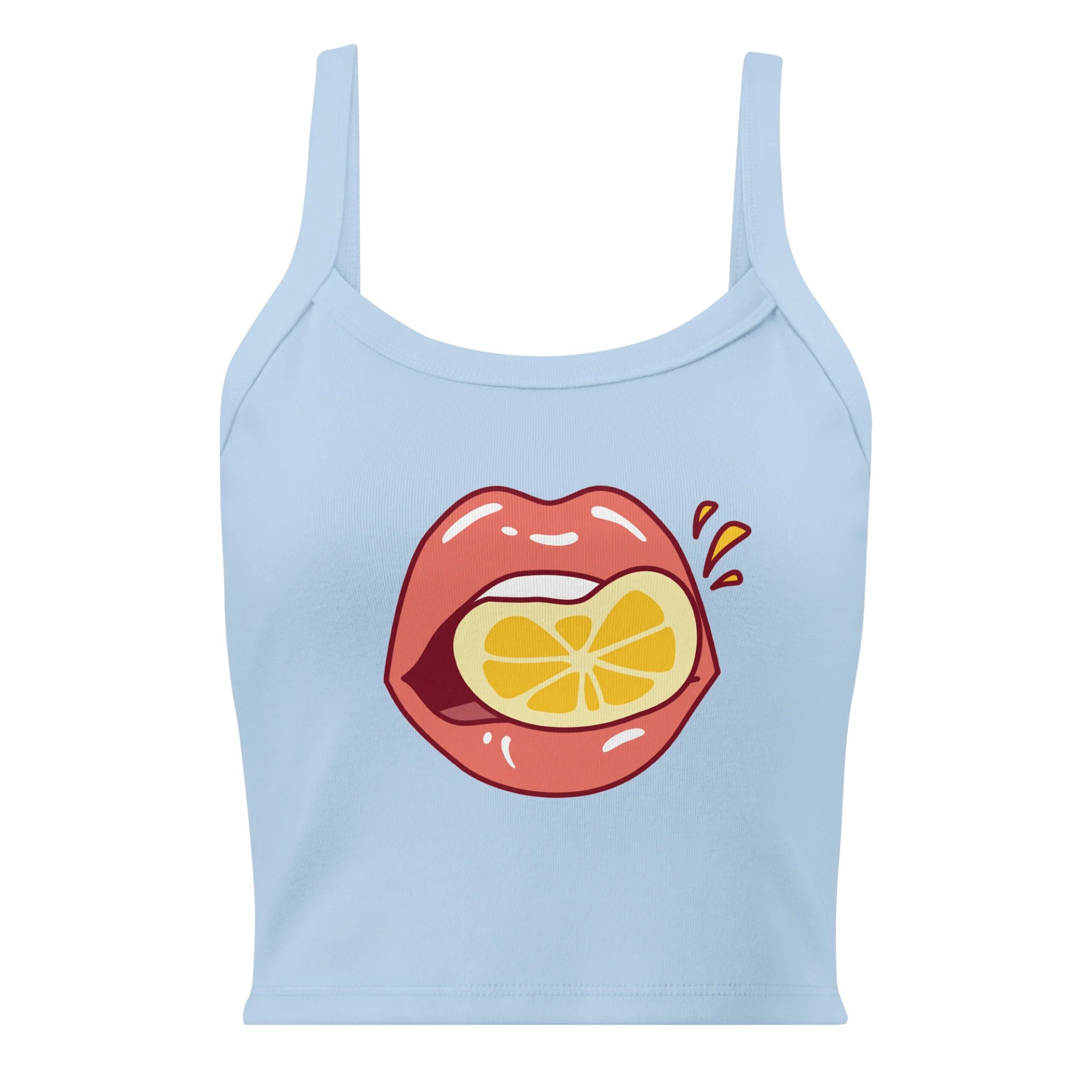 Lips and lemon tank product image (1)