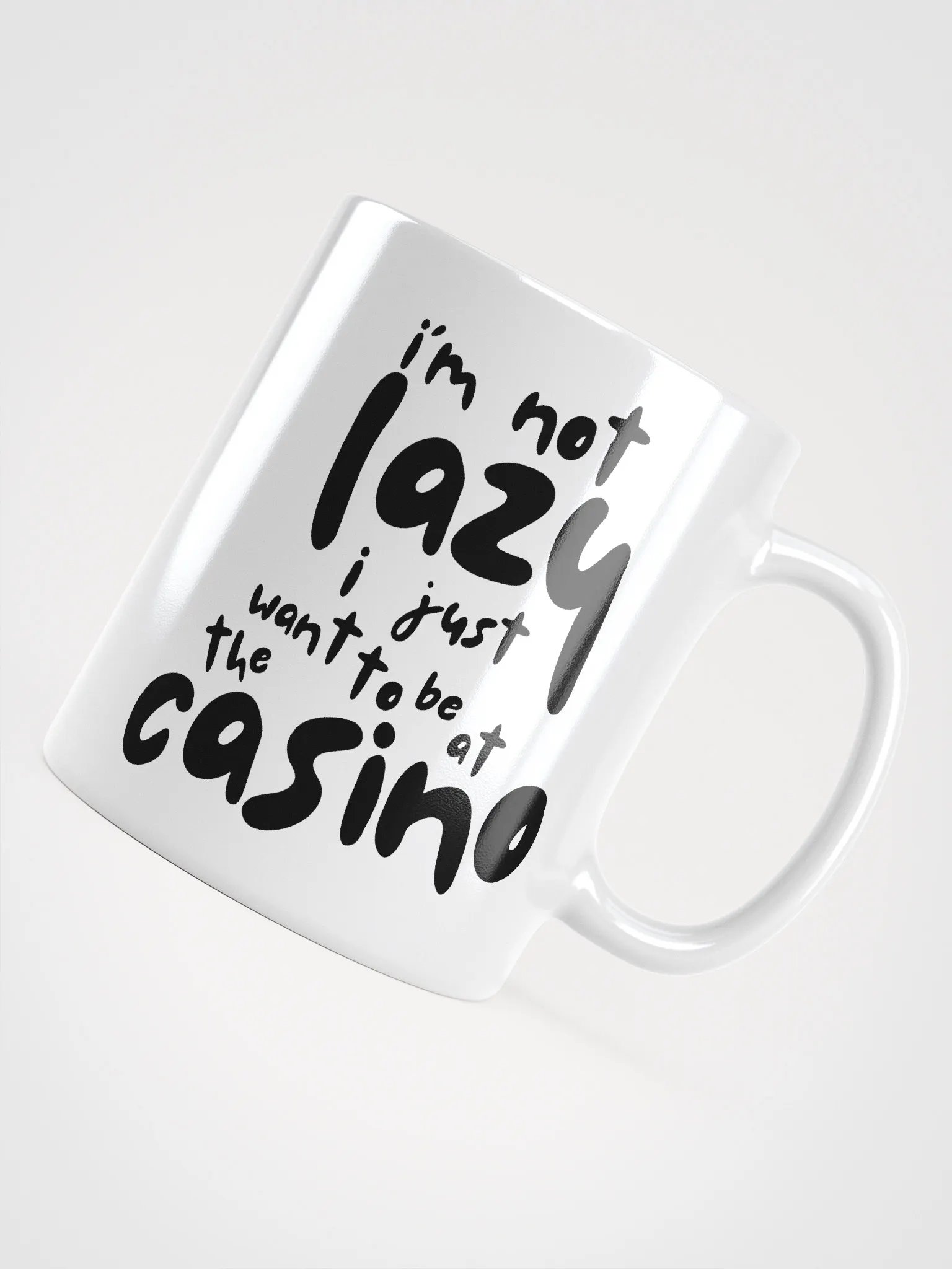 I'M NOT LAZY MUG product image (4)