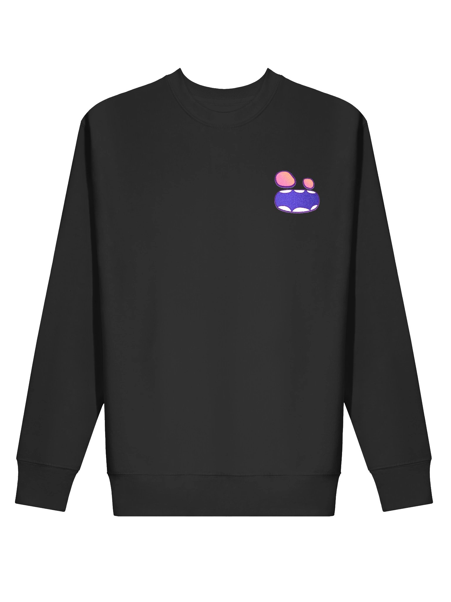 The BubberTubber Face Embroidered Sweatshirt product image (2)