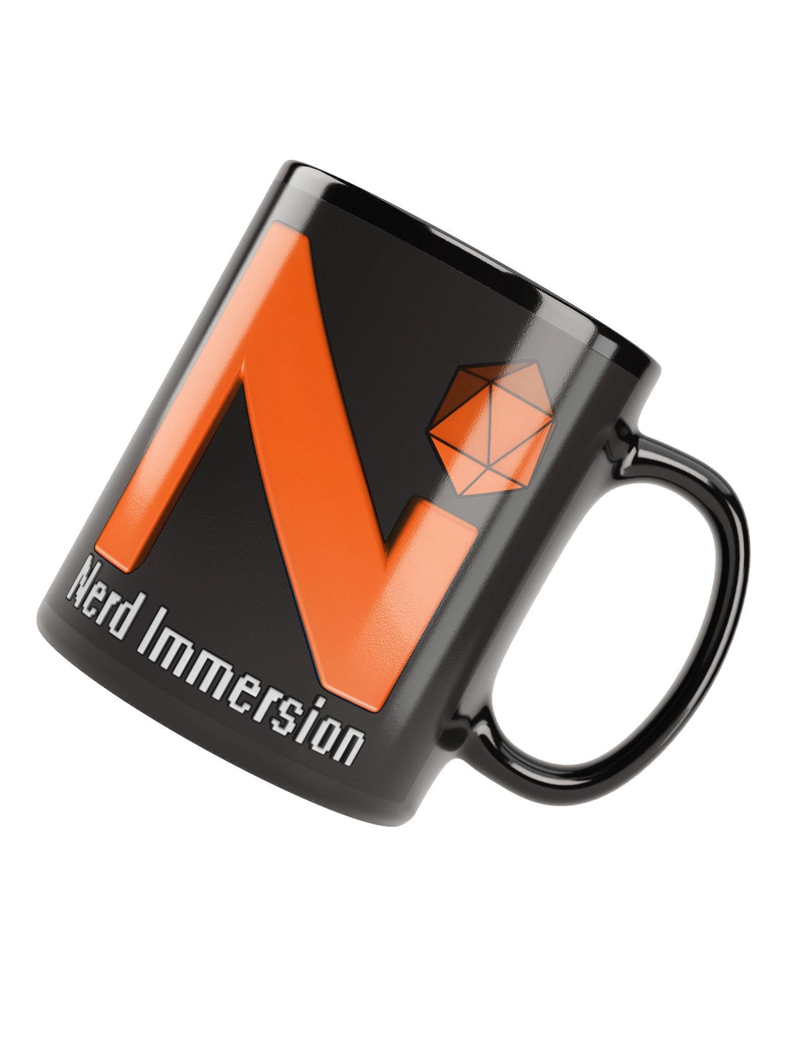 Nerd Immersion Coffee Mug (Black) product image (8)