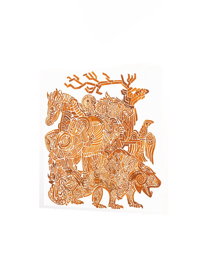 Viking Animal (Poster/Matt) product image (3)