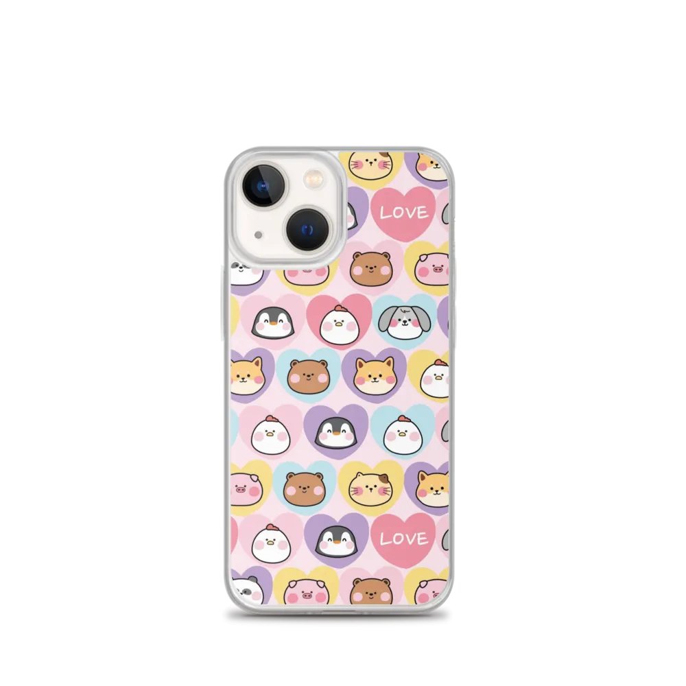 Love Animals iPhone Case product image (1)