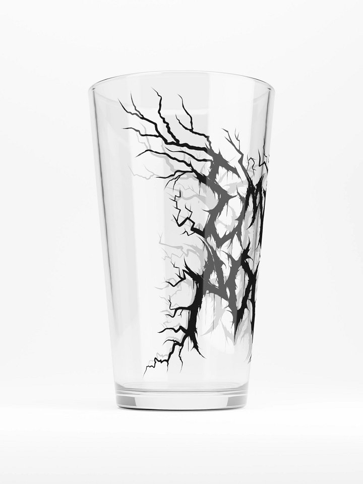 *NEW!* DEATH METAL Empathy is Power Pint Glass (Black) product image (2)