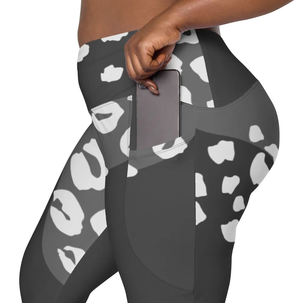 Grey Organic Flow All-Over Leggings product image (8)