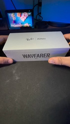 Meta X Ray-Ban Wayfarer Gen 2 Unboxing #tech #viralvideos #fypage #metaraybans #aesthetic