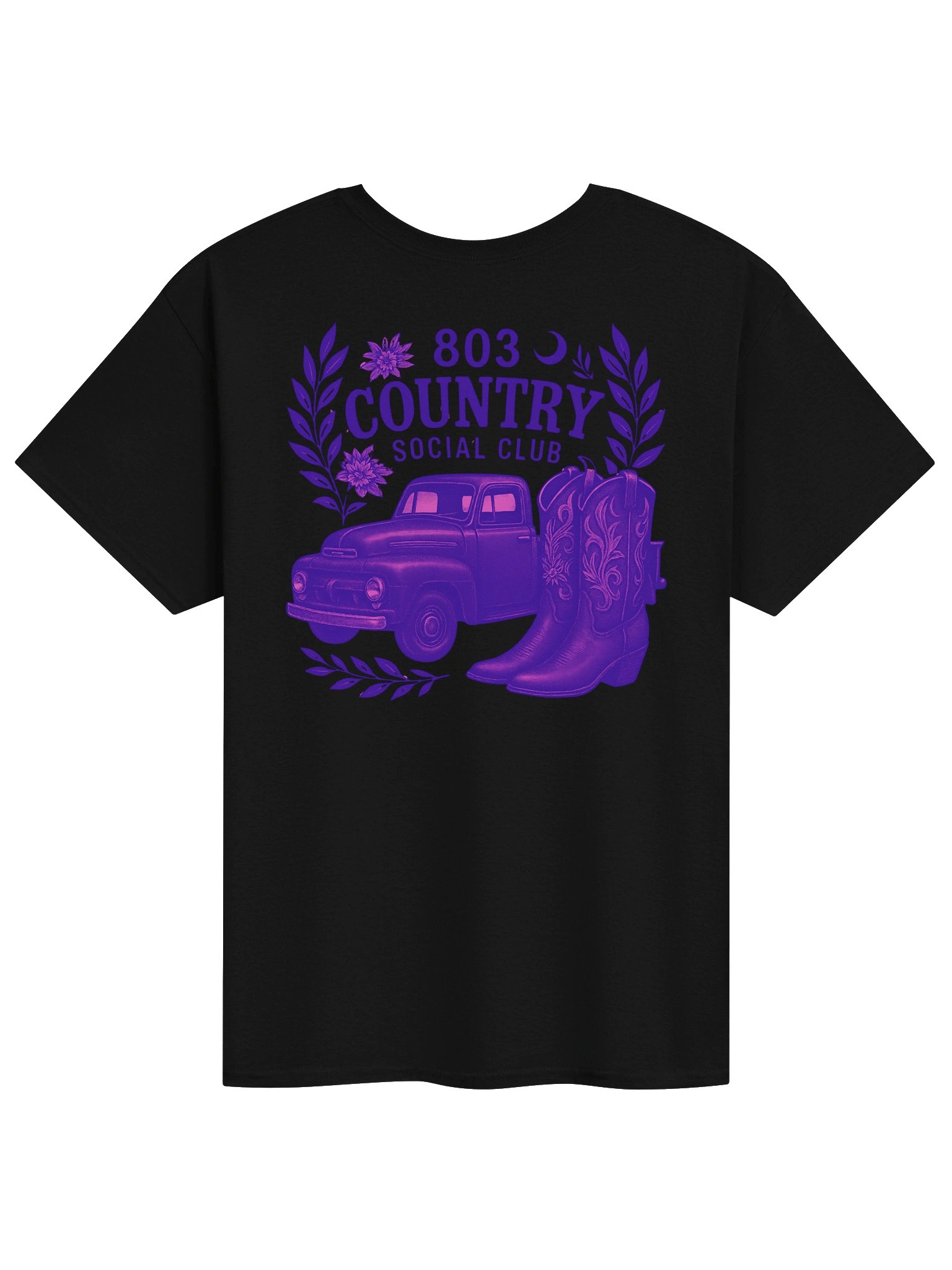 803 Country Social Club Graphic Tee Purple Detail product image (2)