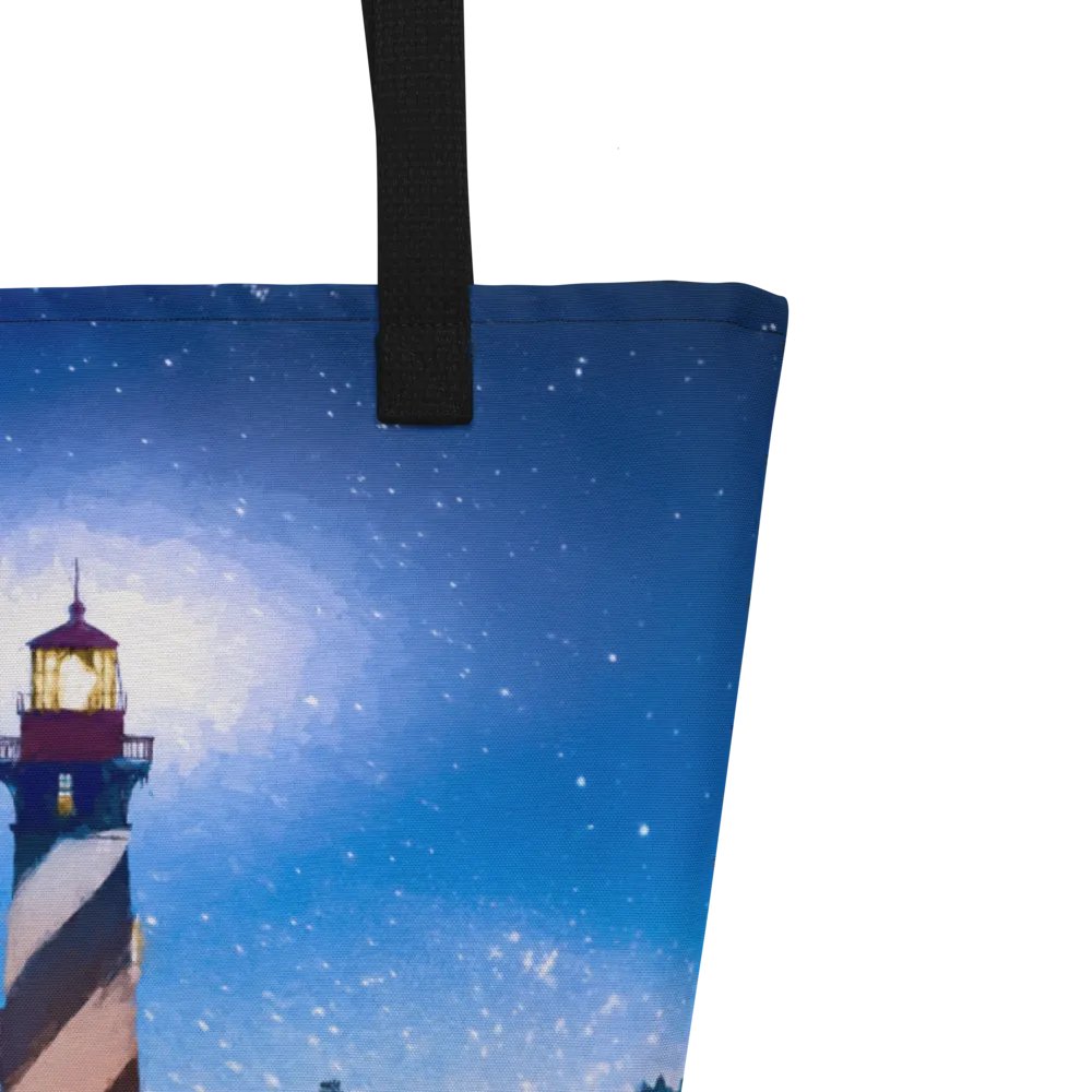 St. Augustine Lighthouse – Florida Starry Night Tote Bag product image (13)