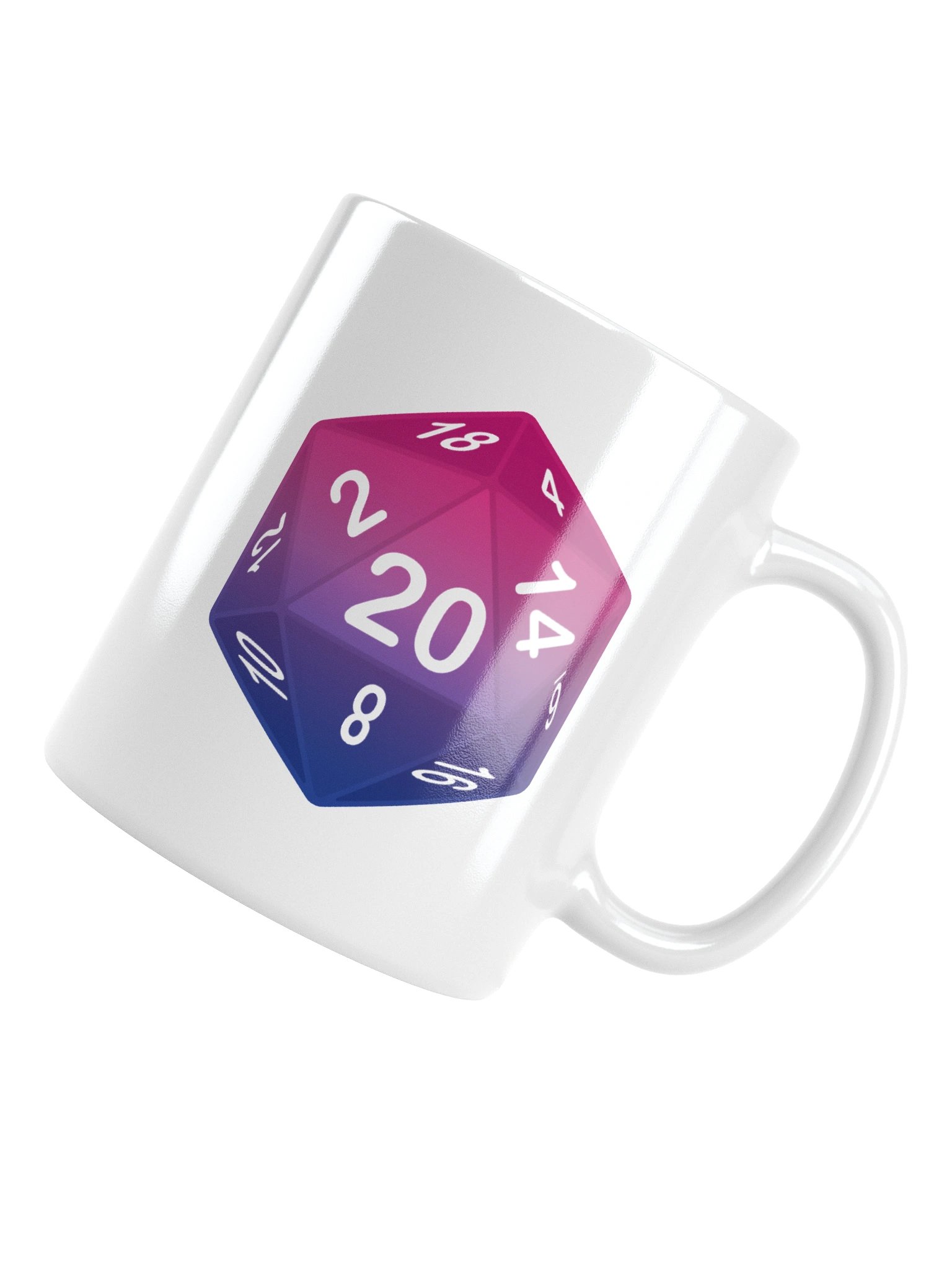 Bisexual Pride D20 Mug product image (12)