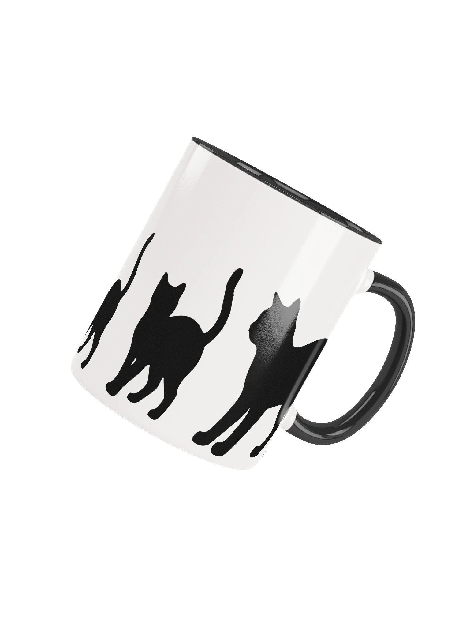 Pawsitive Progression: A Growing Tale of Feline Grace Ceramic Mug product image (7)