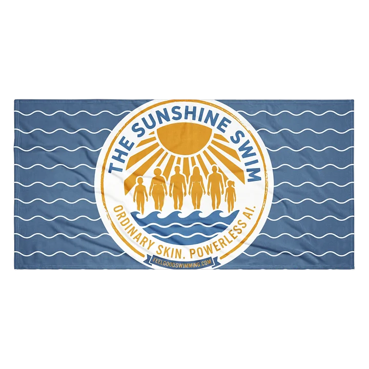 The Sunshine Swim Emblem Beach Towel product image (2)