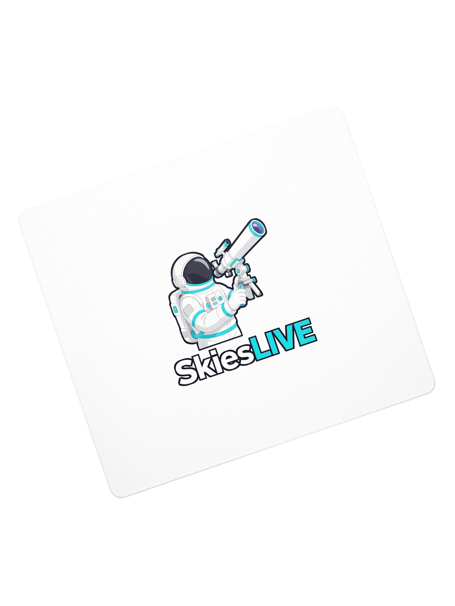 SkiesLIVE Astronaut Gaming Mouse Pad (White) product image (2)