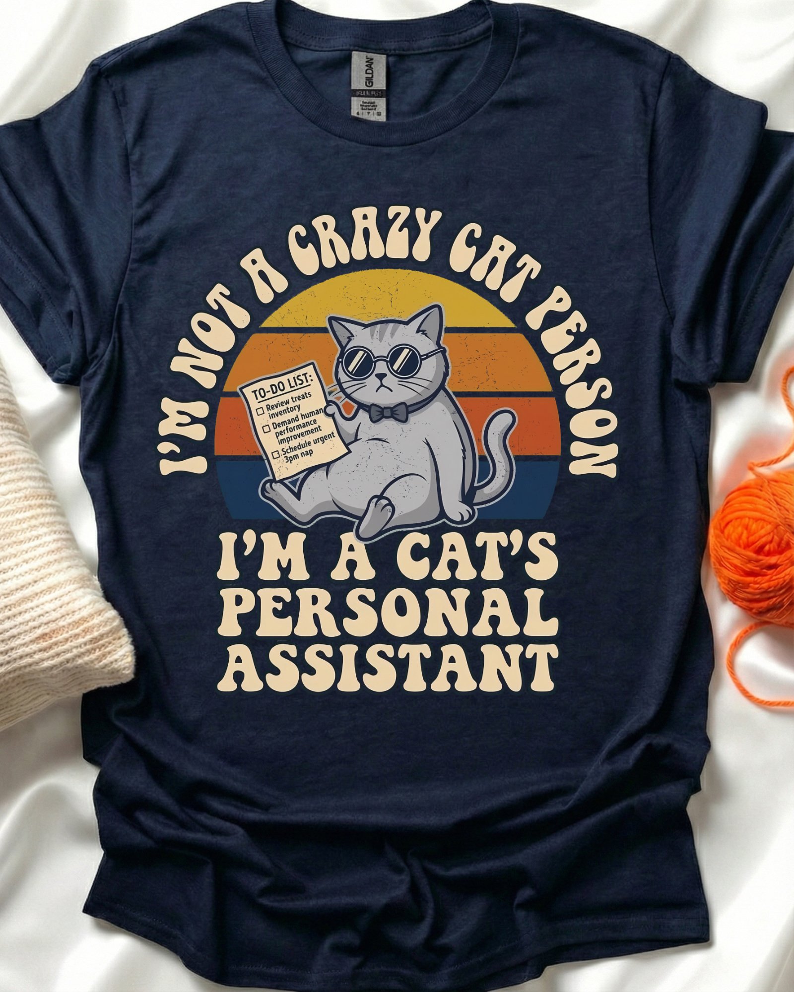Cat's Personal Assistant T-Shirt product image (1)