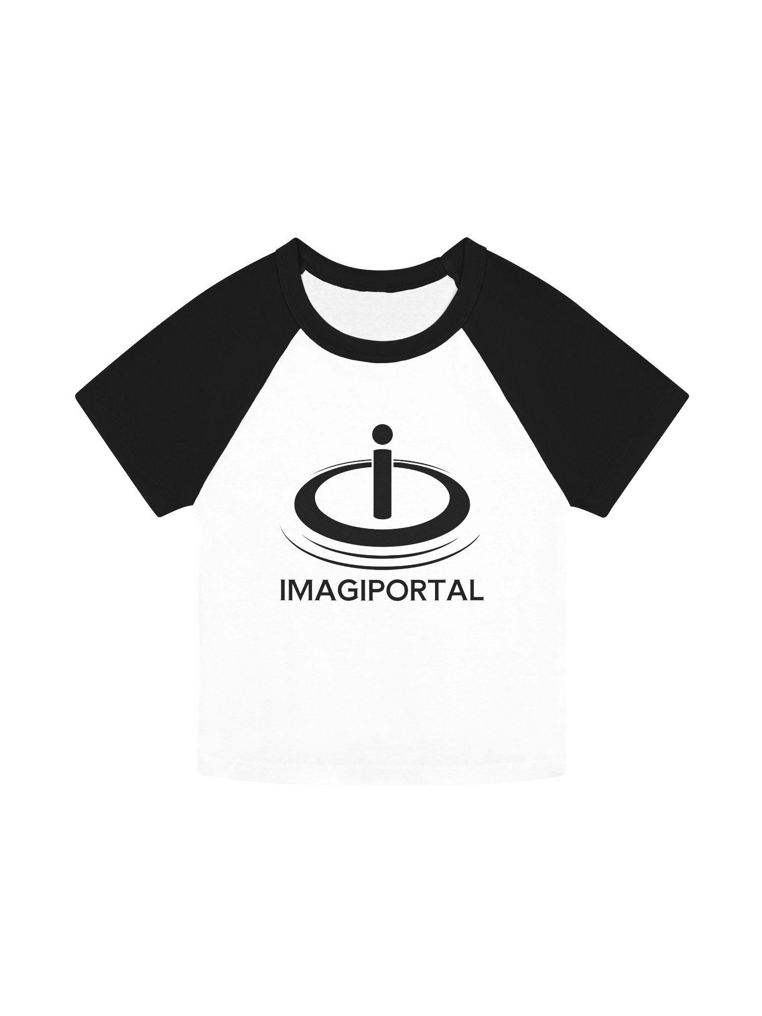 Women's ImagiPortal Raglan Baby Tee product image (5)