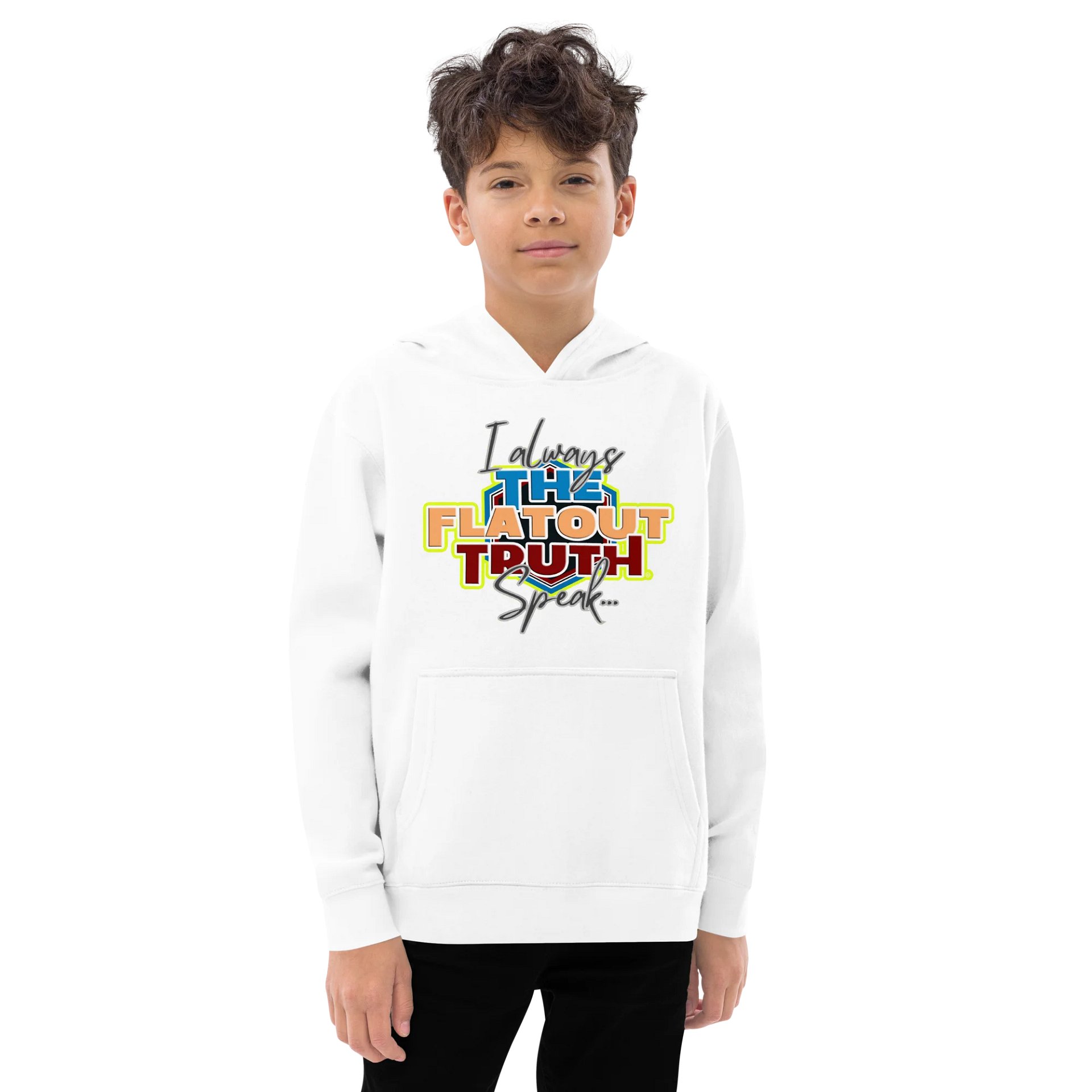 "I Always Speak" TFOT Sandy Hex Youth Pullover product image (1)