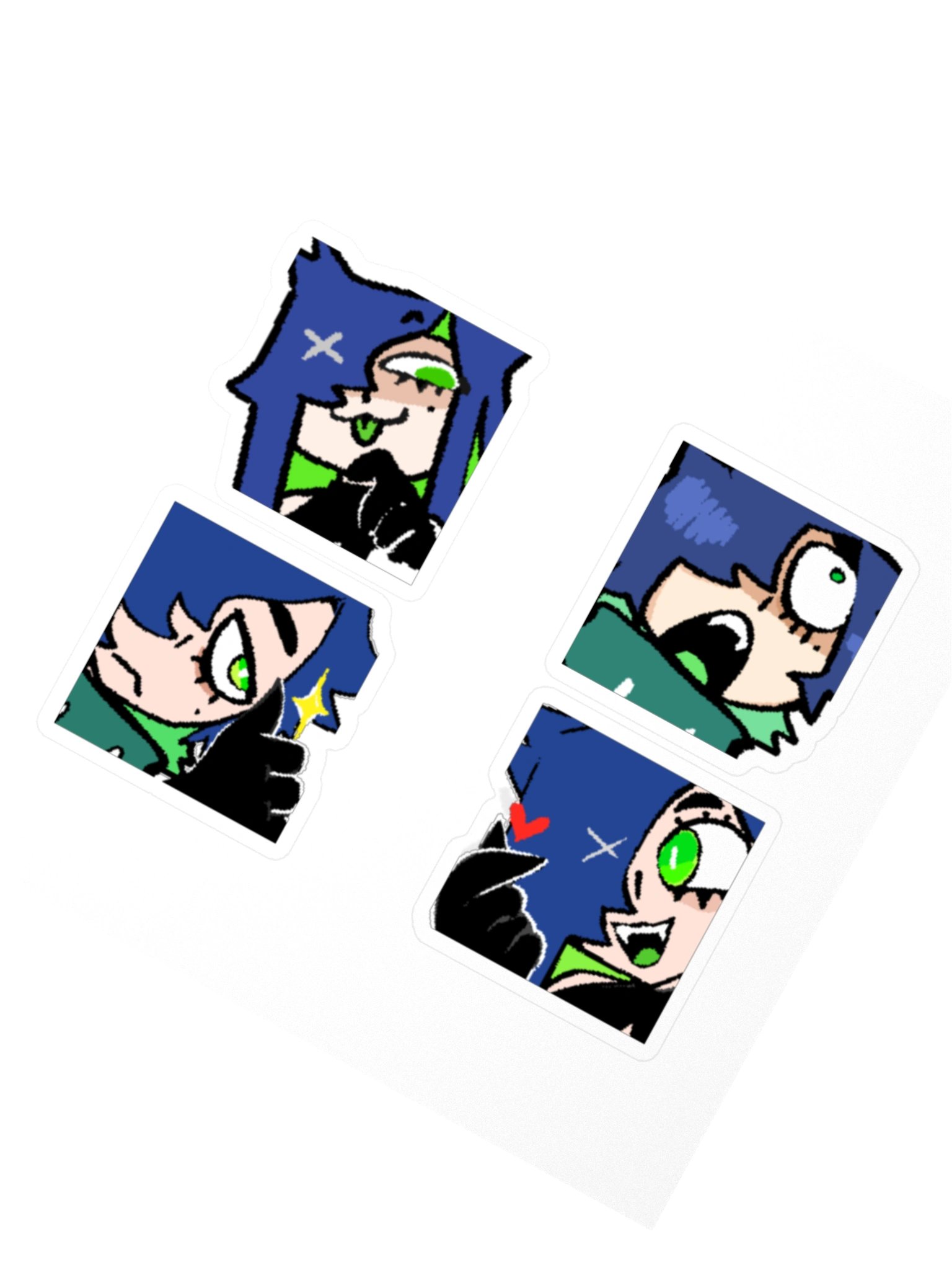 Emote stickers product image (2)