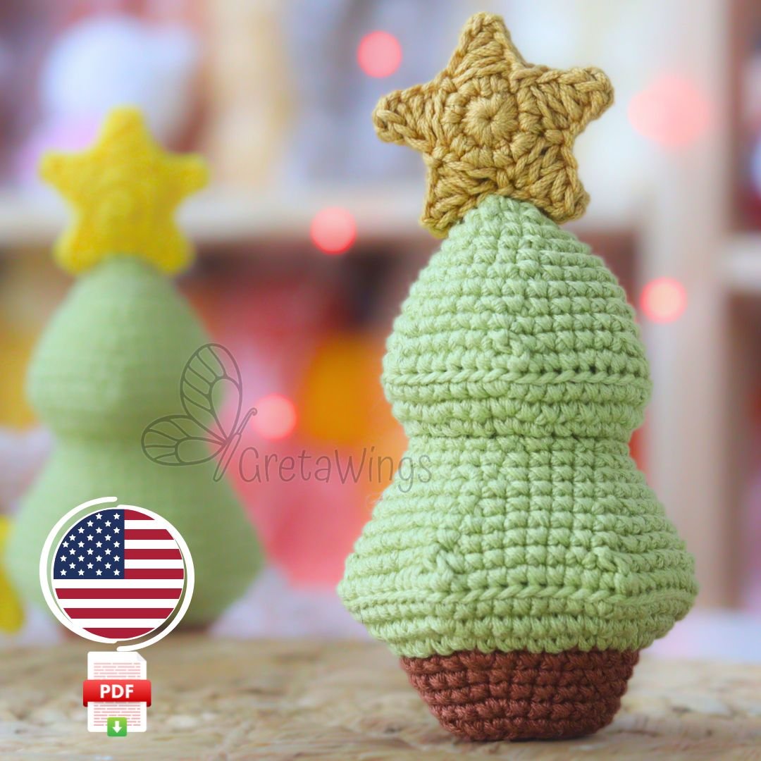Amigurumi Christmas Tree Crochet Pattern – PDF Digital Download product image (1)