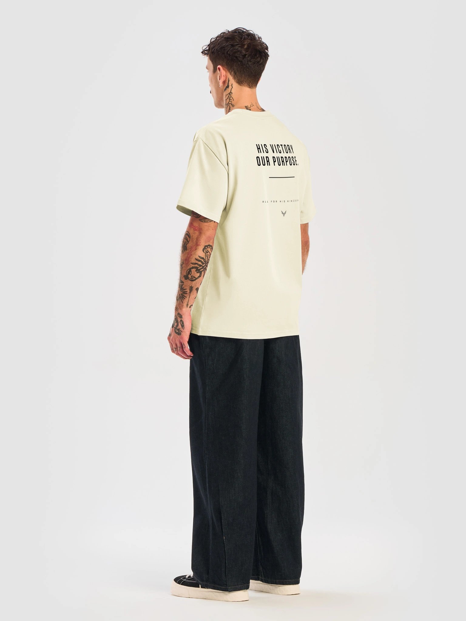 YESHUA.- HIS VICTORY OUR PURPOSE- HEAVY SHIRT product image (8)