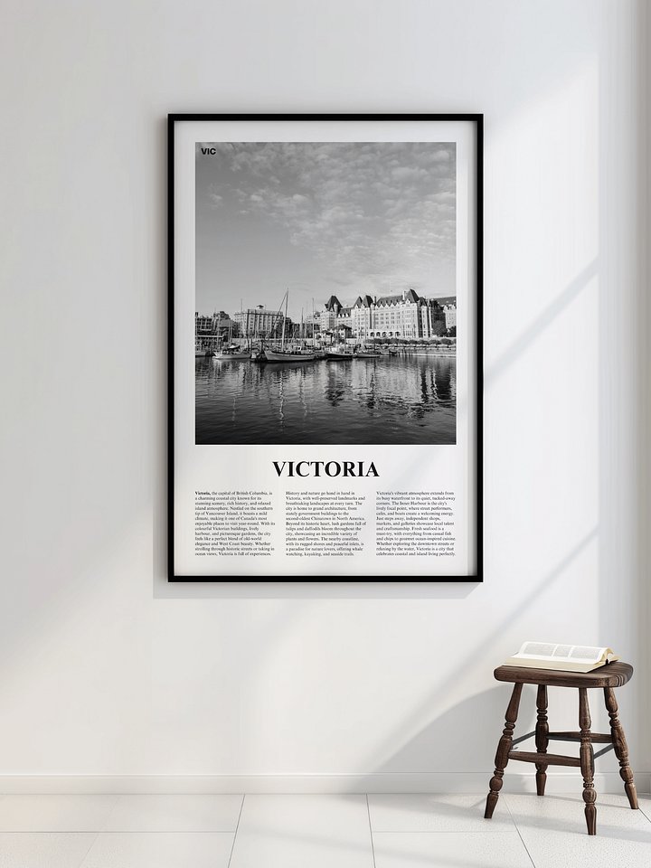 Victoria 01 Newspaper Poster | Framed product image (2)