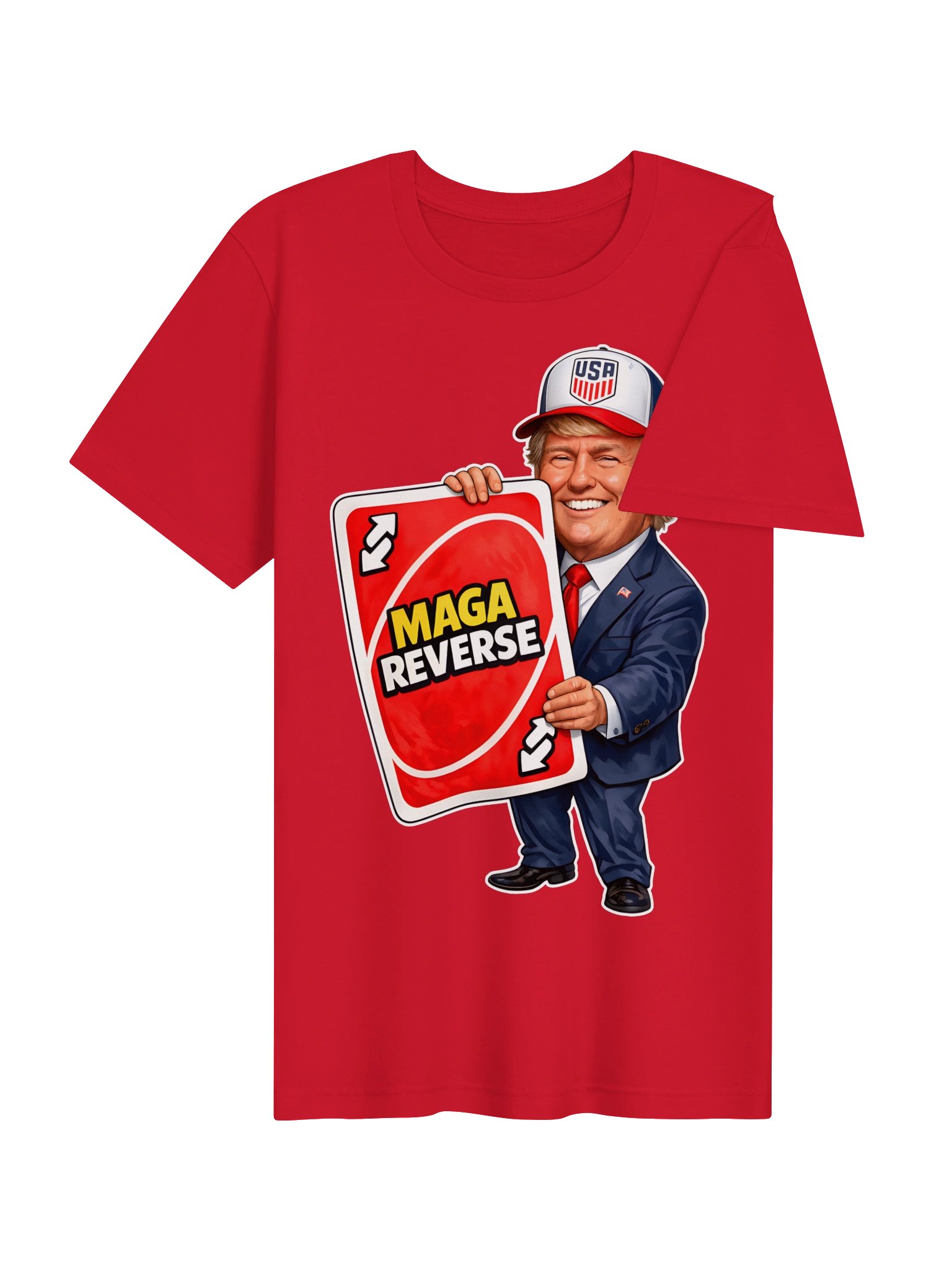 MAGA Reverse USA Cartoon Tee product image (17)