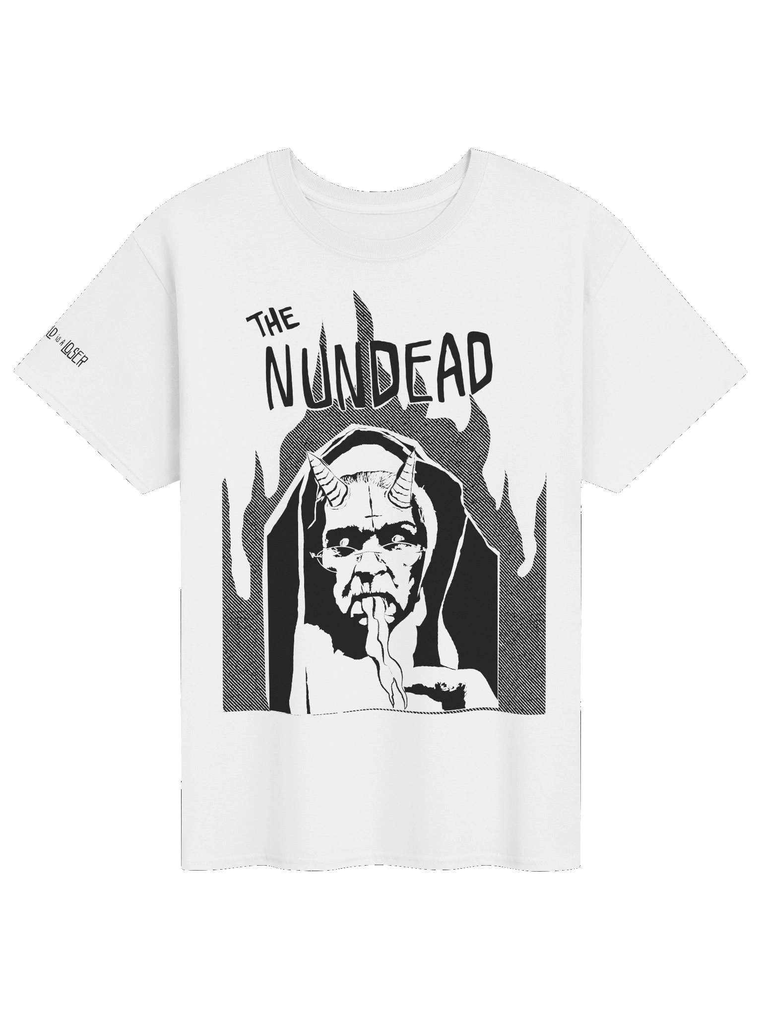 NunDead White Tee product image (1)