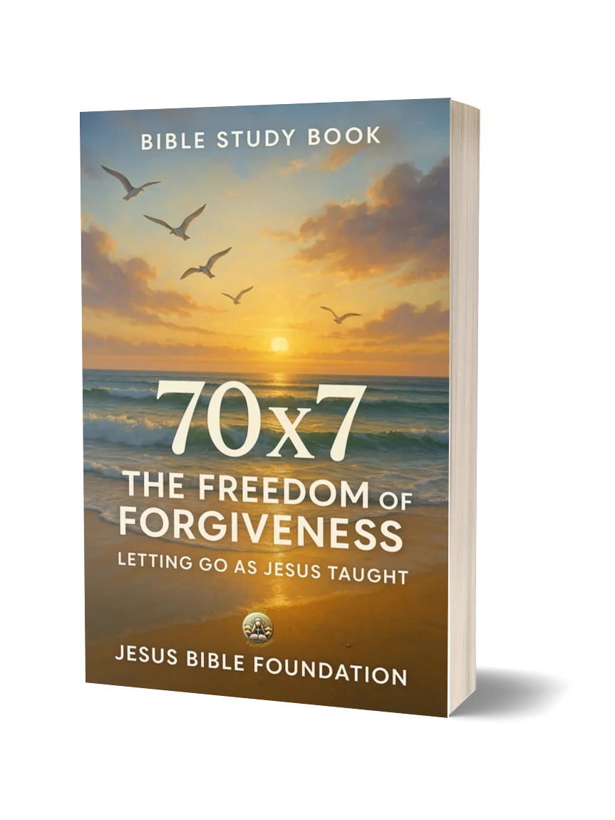 Bible study book 70×7 The Freedom of Forgiveness: Letting Go as Jesus Taught product image (1)