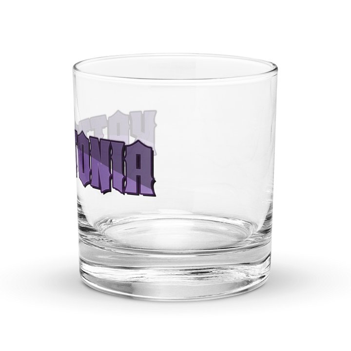 Kattatonia Name Rocks Glass product image (2)