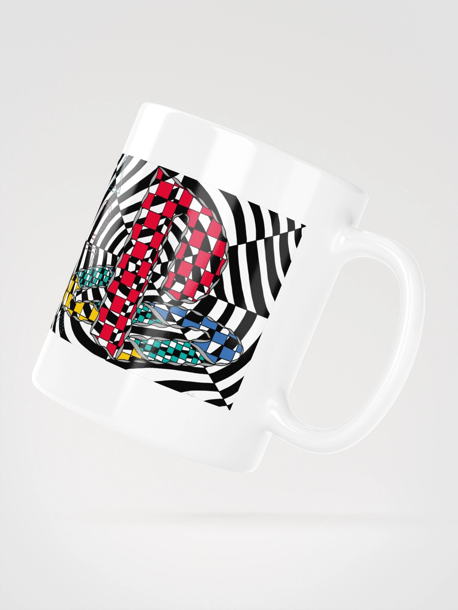 White Glossy Mug (PlayStation v3) product image (4)