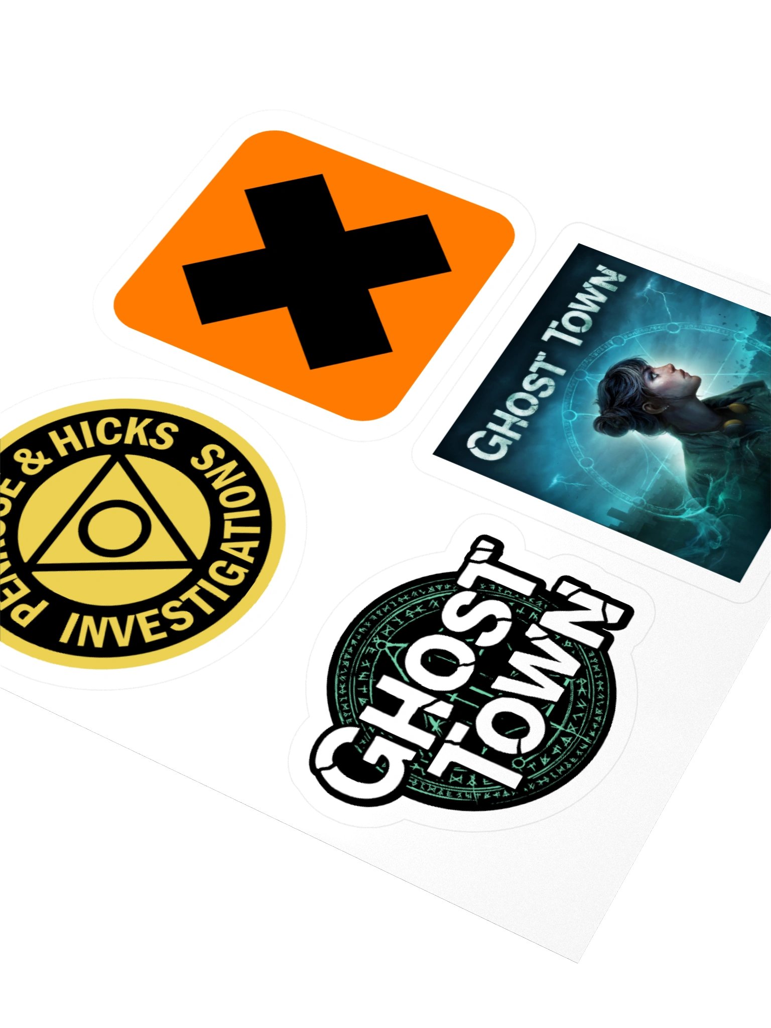 Ghost Town - Sticker Sheet product image (3)