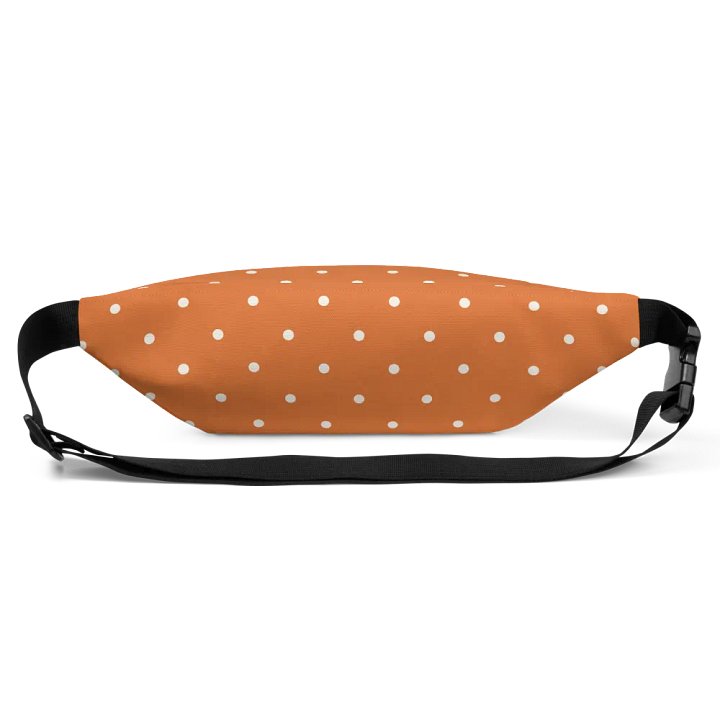 Orange with Cream Dots Fanny Pack product image (2)