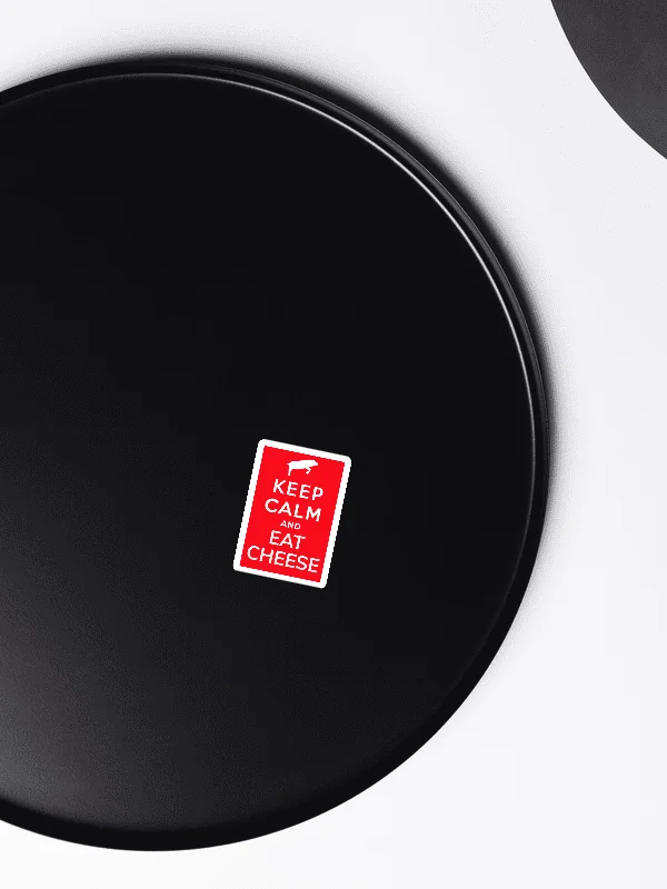 Keep Calm and Eat Cheese (Die-Cut Magnet) product image (8)