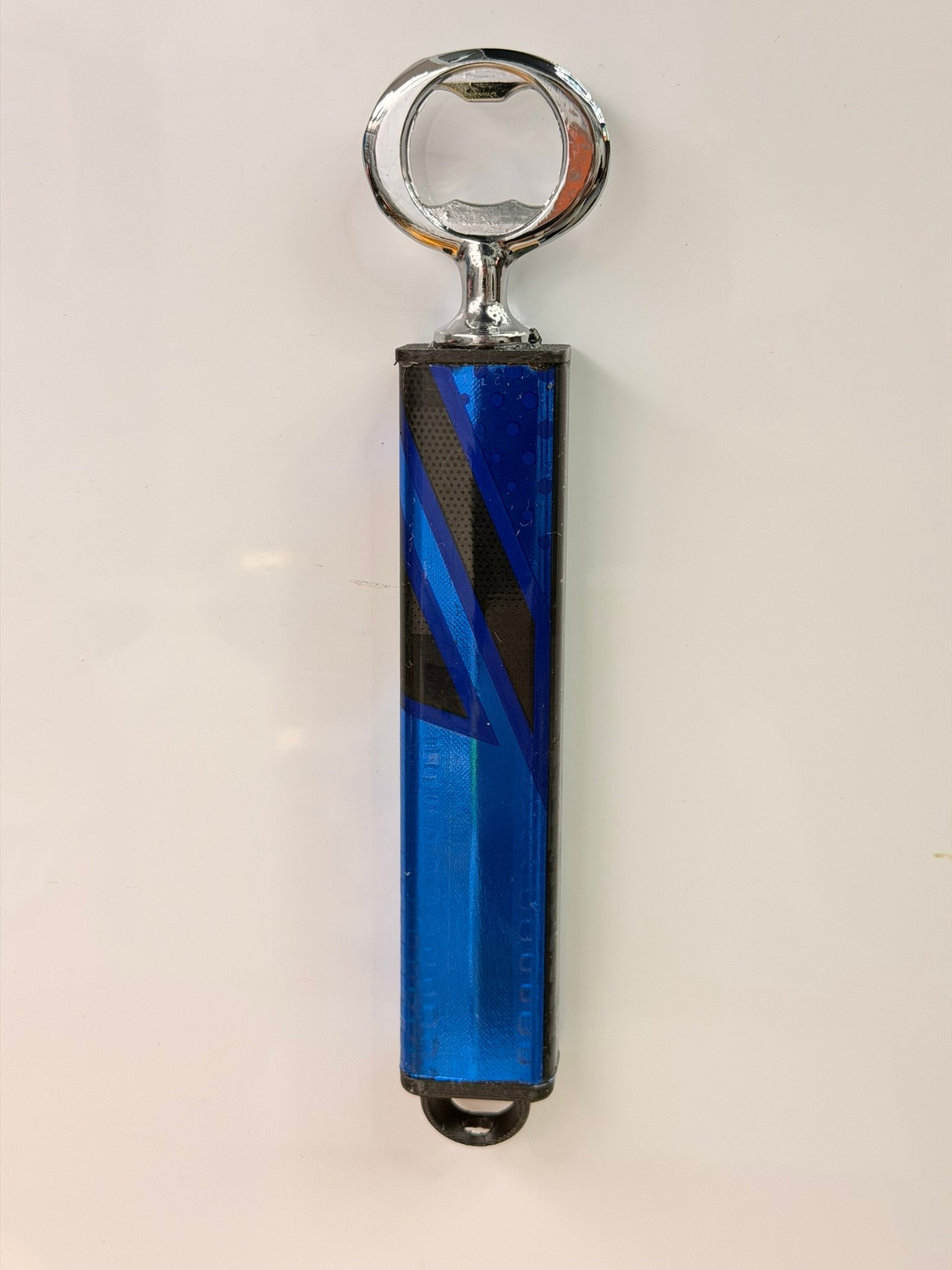 Enforcer Hockey Stick Bottle Opener - The Blue Boy (Broken-In) product image (4)